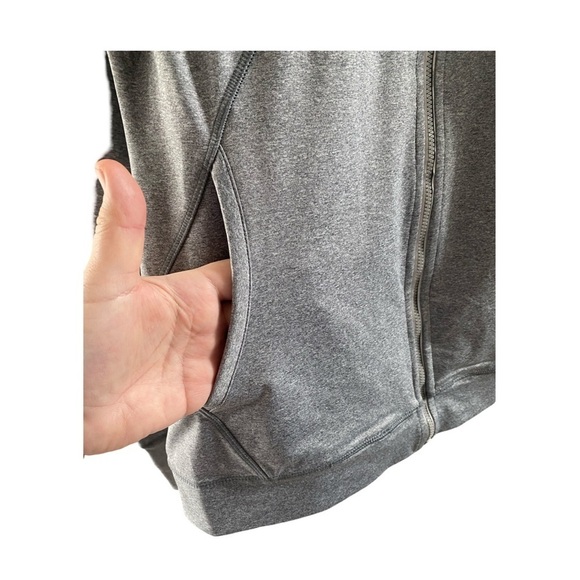 Shape Tru Form Zip Front Activewear Jacket Gray NWT Size L - Picture 4 of 11